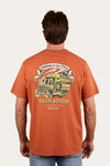 Men's Workhorse Loose TShirt in Rust