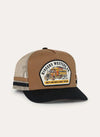 Ringers Western Workhorse Deep-Fit Trucker Cap in Clay/Black