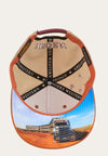 Men's Workhorse Deep Fit Trucker Cap in Rust
