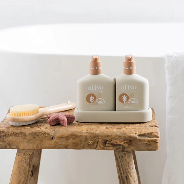 al.ive - Baby hair & body duo - with Calming Oatmeal Scent