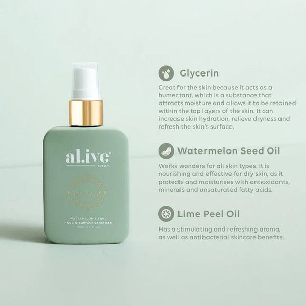 al.ive BODY - Hand and Surface Sanitiser Spray
