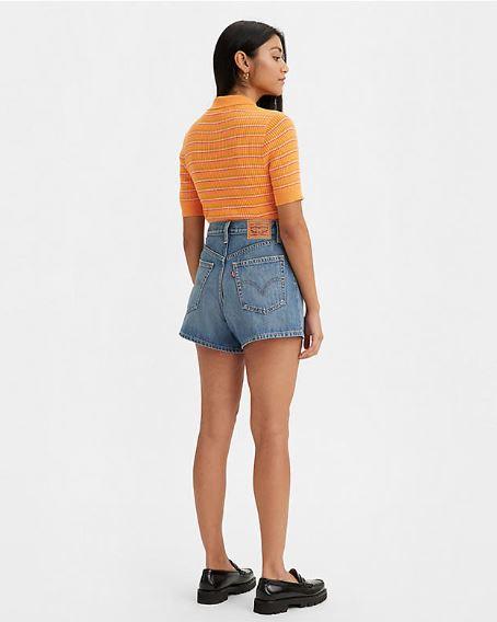 Levi's - High Waisted-Mom Short - Folk Road