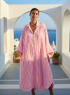 Ladies Neon Breeze Shirt Dress