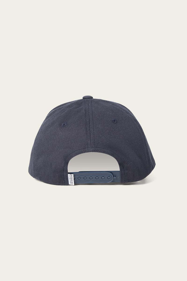Grover Baseball Cap in Dark Navy & Purple