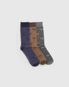 Men's Socks - Dogs-A-Plenty Three Pack Socks – Washed Multi
