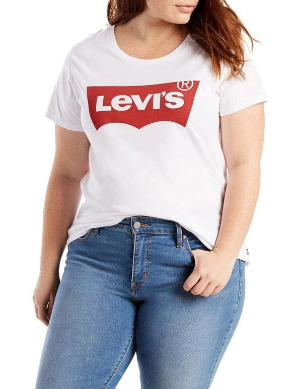 Levi's - Women's Plus Size Logo Perfect Tee - Folk Road