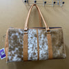 The Design Edge - Travel Cabin Bag Tan & White Hairon - Folk Road