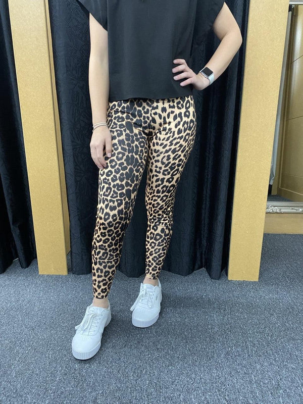 Leoni - Leopard Jeggings - Folk Road