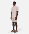 The Tennyson Linen Short Sleeve Shirt - Pink