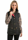 Thomas Cook Michelle Quilted Vest available at My Harley and Rose