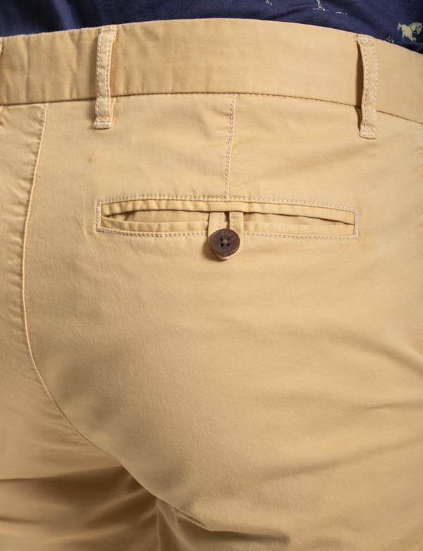 James Harper Chino Shorts in camel, From Harley and Rose