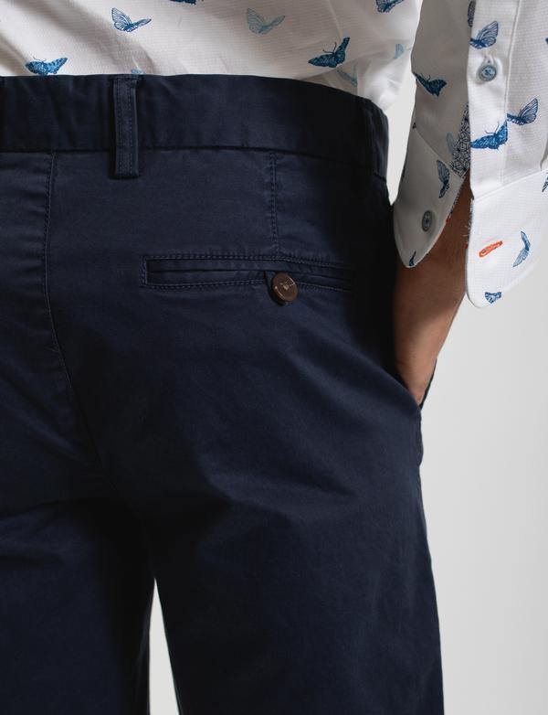 James Harper Chino Shorts in Navy, From Harley and Rose