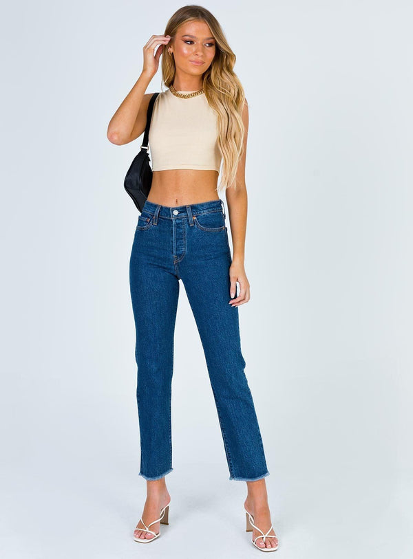Levis Jeans Wedgie Straight High Rise Below The Belt, from Harley & Rose