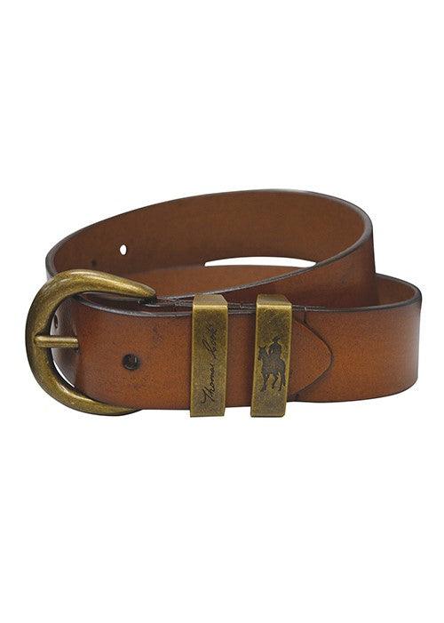 Thomas Cook - Brass Camel Twin Keeper Belt - Folk Road