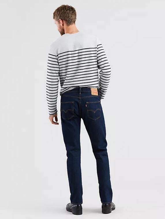 Levi Rinse Blue Levi's - 501 Levi's Original Rinse Jean