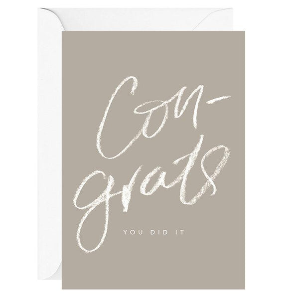 Galina Dixon - Greeting Cards "Congrats You Did It" - Folk Road