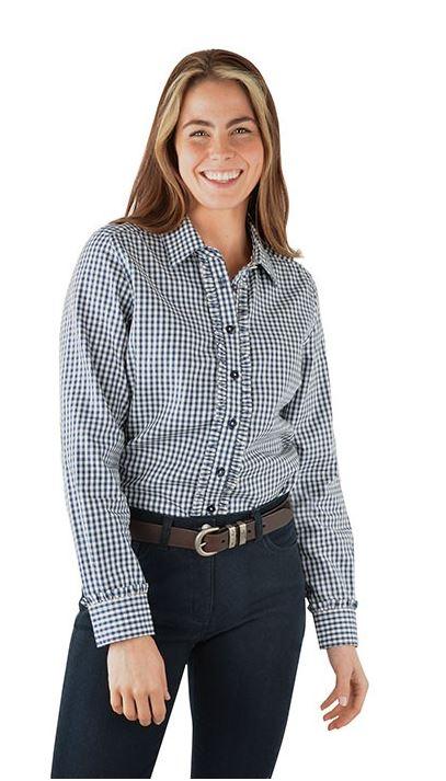 Thomas Cook - Isla Gingham Wool Shirt - Folk Road