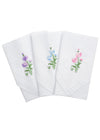 Handkerchief 3 Pack By Thomas Cook TCP2960HNK Colour:&nbsp;WHITEFabric:&nbsp;100% Cotton, One Size - 29 x 29.5cm, Available at My Harley and Rose