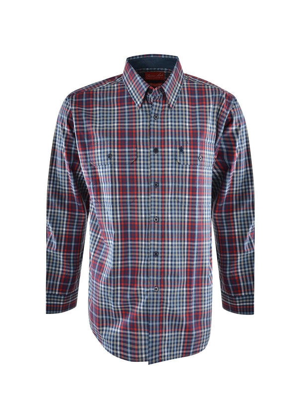 Crofton Check 2 Pocket L/S Shirt by Thomas Cook, available at My Harley and Rose