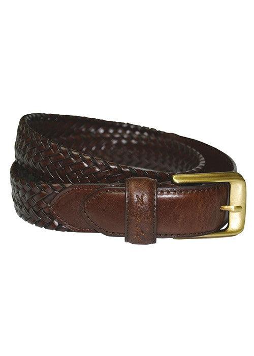 Thomas Cook - Harry Leather Braided Belt - Folk Road