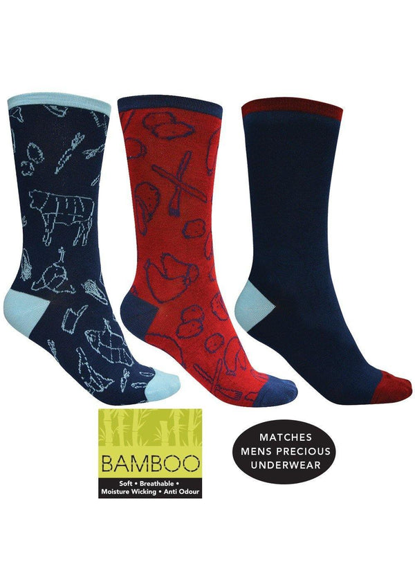 Thomas Cook - Bamboo Socks 3 Pack - Folk Road