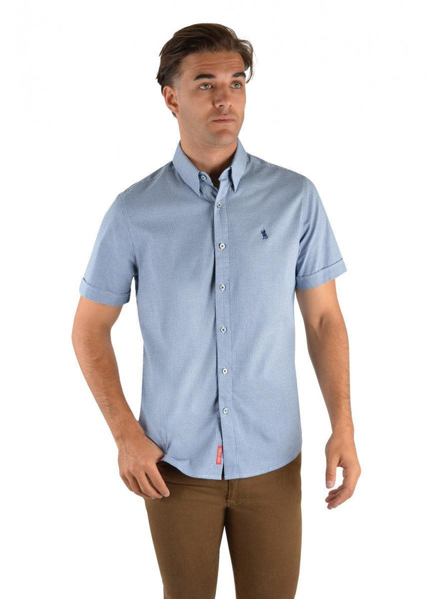 Thomas Cook - Men's Banksia Tailored Short Sleeve Shirt - Folk Road