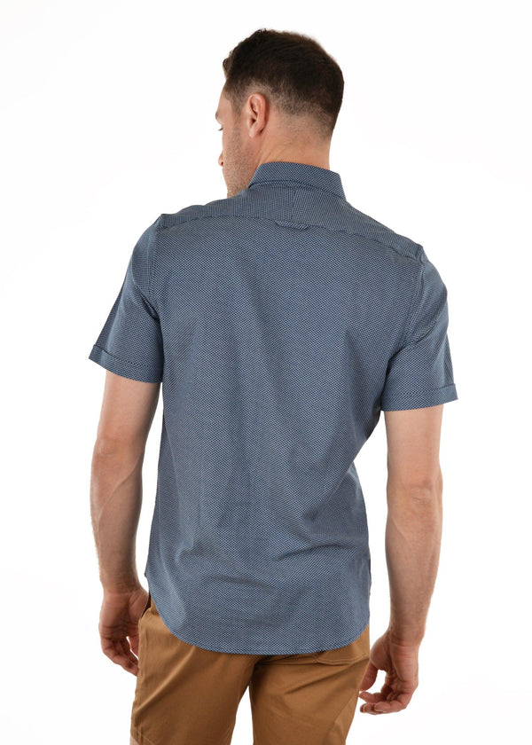 Thomas Cook - Men's Baxter Tailored Short Sleeve Shirt - Folk Road