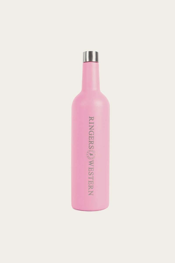 Easily serve and keep your favourite wines chilled whilst on the move with the beautifully crafted Daisy stainless steel wine bottle! Available at My Harley and Rose
