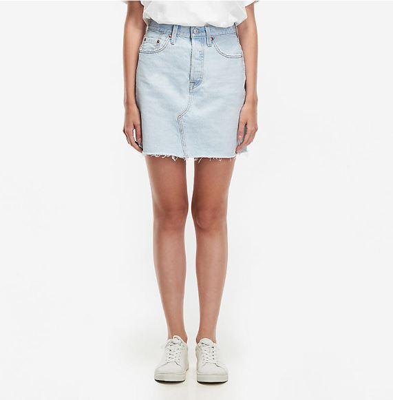 Levi's - Women's High-Waisted Deconstructed Denim Skirt - Folk Road