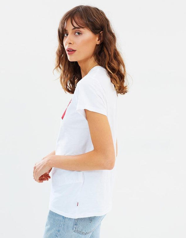  Levis Ladies Batwing Tee White, from Harley & Rose