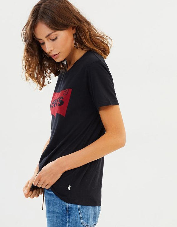 Levi's Perfect Logo Tee Large Batwing, available at My Harley and Rose