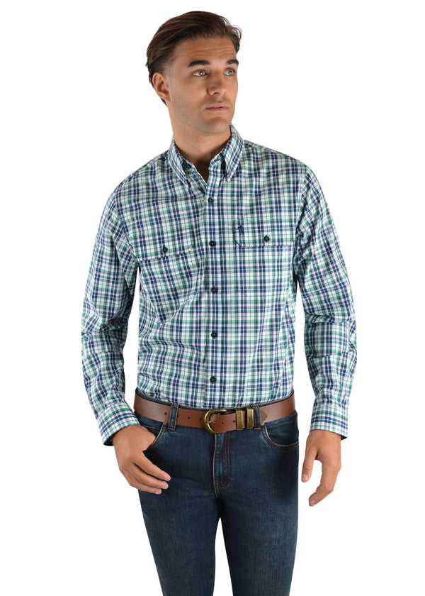 Thomas Cook - Jackson Check 2 Pocket Long Sleeve Shirt - Folk Road