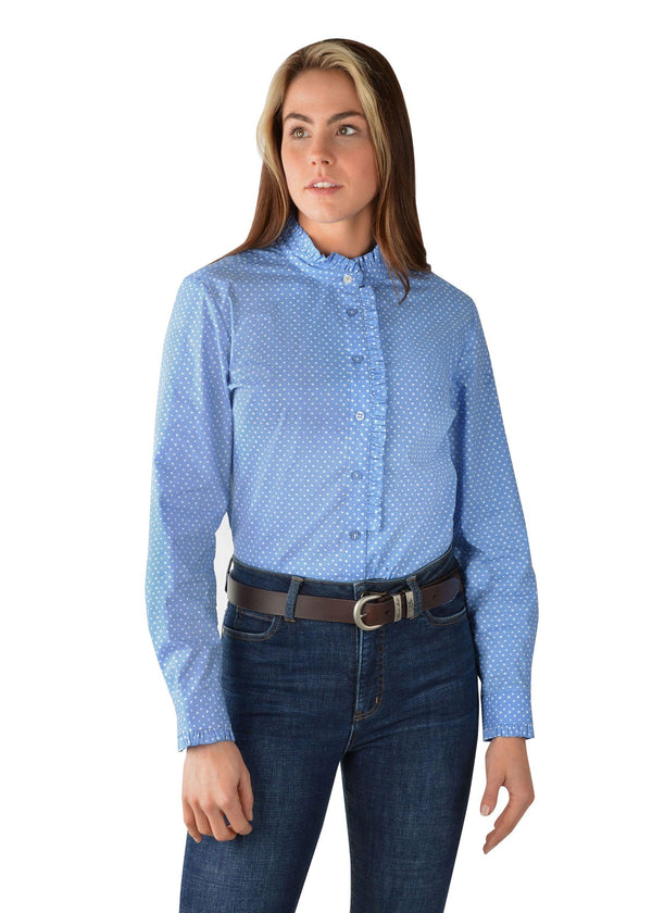 Thomas Cook - Women's Liv Ruffle Collar Stetch Long Sleeve Shirt - Folk Road