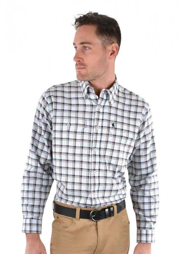 Thomas Cook Men's Newell 2 Pkt L/S Shirt, available at Harley and Rose