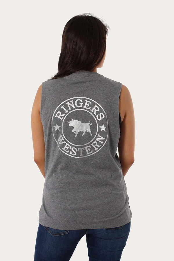 The Signature Bull Women's Muscle Tank is part of our Women's Basics range, offering you a comfortable relaxed fit, high quality design. The Muscle Tank is a regular fit cotton slub muscle tank with soft hand feel. Available at My Harley and Rose