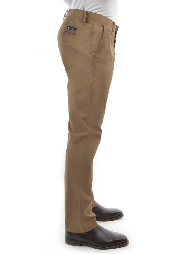 Thomas Cook Tailored Fit Mossman Comfort Waist Trouser Camel, from Harley & Rose