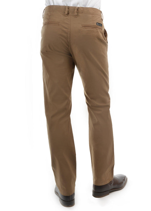 Thomas Cook Tailored Fit Mossman Comfort Waist Trouser Camel, from Harley & Rose