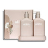 Al.ive Body. The Duo includes a 500ml hand & body wash, 500ml hand & body lotion and a matching tray. Available at Harley and Rose