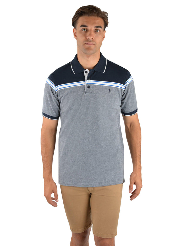 Thomas Cook - Willis Tailored Short Sleeve Polo - Folk Road