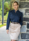 Thomas Cook - Women's Zara Collarless Long Sleeve Shirt - Folk Road